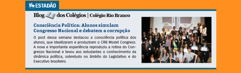 Blog dos Colégios - Consciência Política: Alunos simulam Congresso Nacional e debatem a corrupção