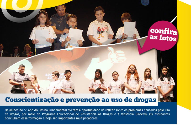 Conscientização e prevenção ao uso de drogas