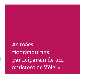 Mães riobranquinas participam de amistoso de Vôlei