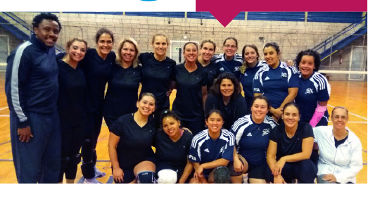 Mães riobranquinas participam de amistoso de Vôlei