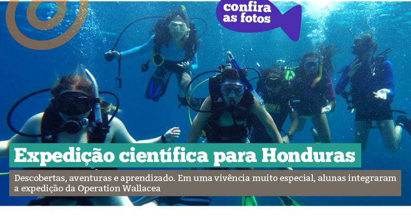 Alunas integram expedição científica para Honduras