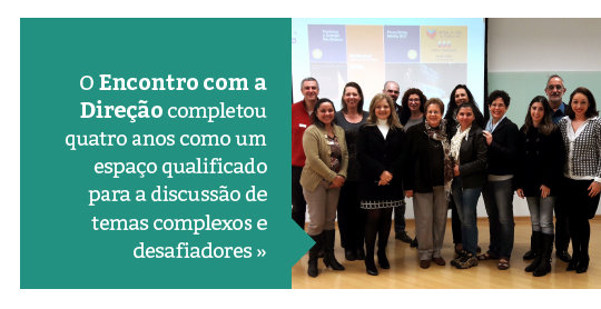 Encontro com a Direção completa 4 anos