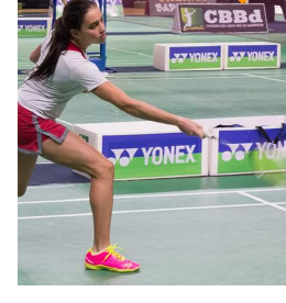 Aluna foi selecionada para Seleção Brasileira de Badminton