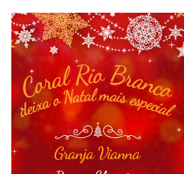 Coral Rio Branco deixa o Natal mais especial
