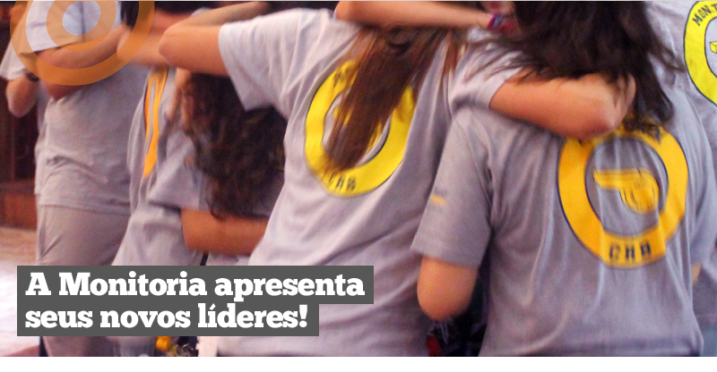 Monitoria apresenta seus novos líderes