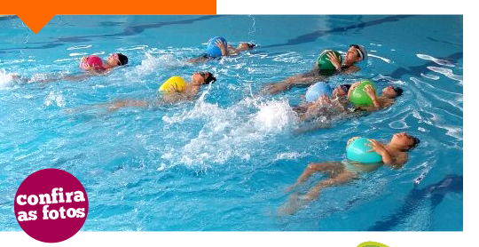 Natação: Semana das Bexigas
