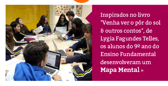 Língua Portuguesa e Tecnologia na criação de Mapa Mental