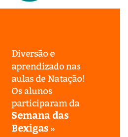 Natação: Semana das Bexigas