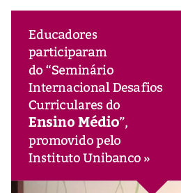 Educadores do Rio Branco participam de seminário sobre a reforma do Ensino Médio