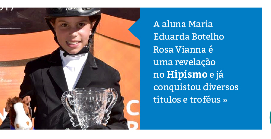 Aluna riobranquina é destaque no Hipismo