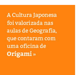 Cultura Japonesa: alunos aprendem sobre o país e fazem origami