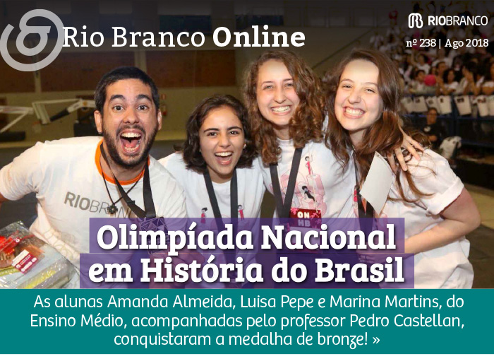 Rio Branco é finalista na Olimpíada Nacional de História do Brasil