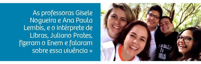  Professoras do Rio Branco fazem o Enem e falam sobre a vivência