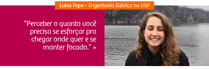 Riobranquina Luisa Pepe é aprovada na Poli-USP