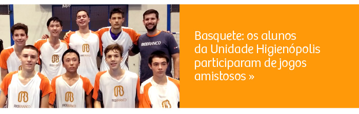 Basquete: alunos participam de jogos amistosos