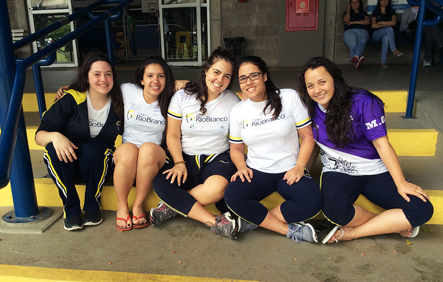 Despedida dos alunos do 3&ordm; ano do Ensino M&eacute;dio