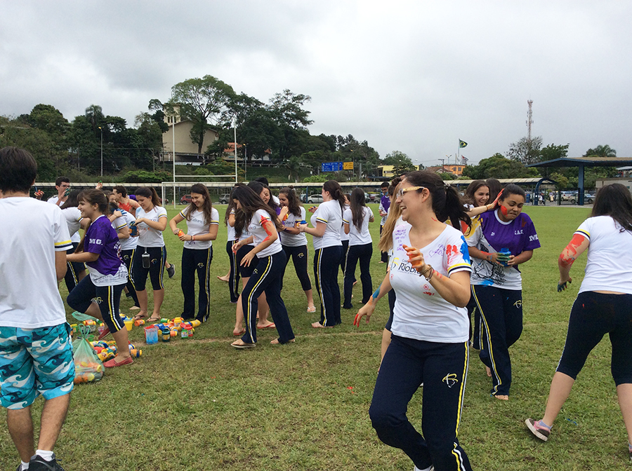 Despedida dos alunos do 3&ordm; ano do Ensino M&eacute;dio
