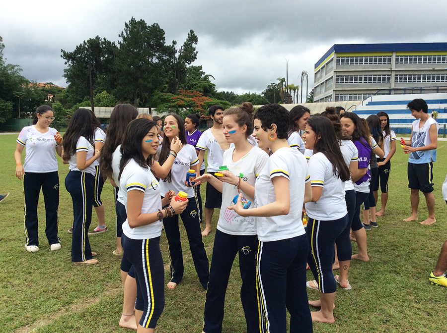 Despedida dos alunos do 3&ordm; ano do Ensino M&eacute;dio