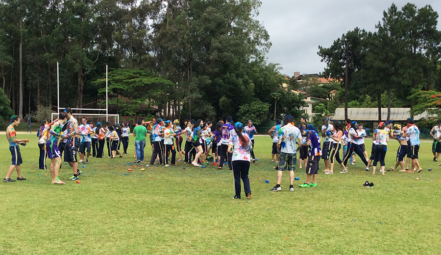 Despedida dos alunos do 3&ordm; ano do Ensino M&eacute;dio