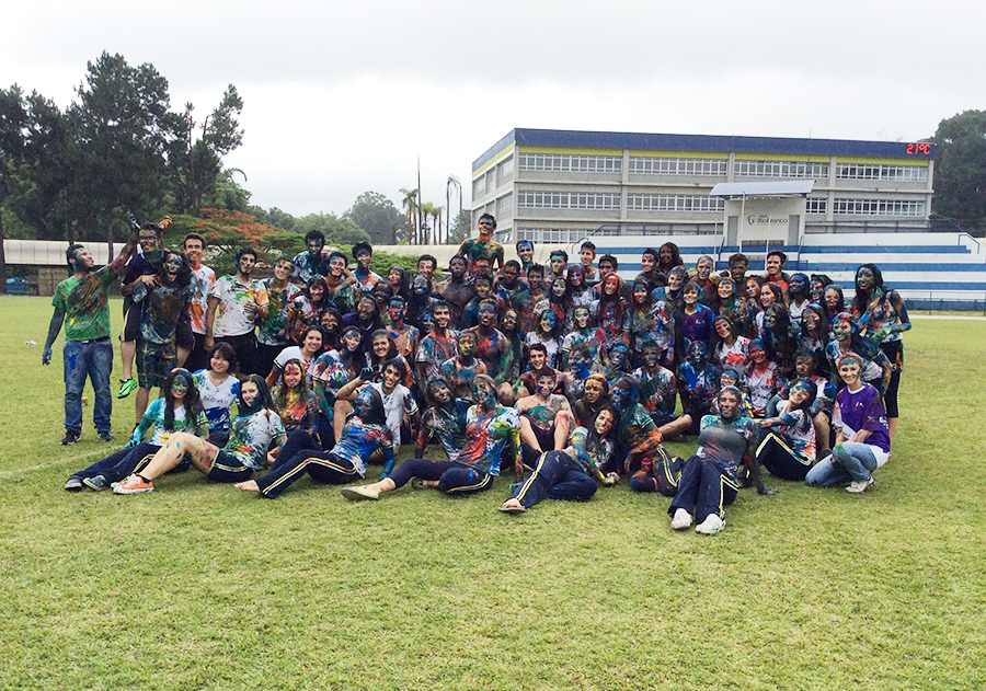 Despedida dos alunos do 3&ordm; ano do Ensino M&eacute;dio