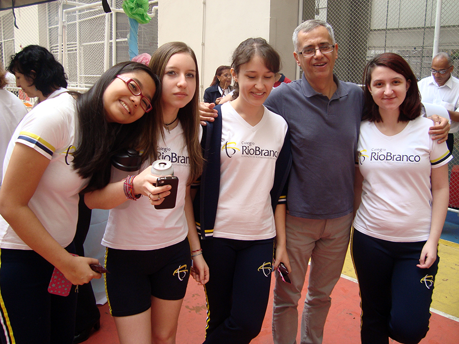 Despedida dos alunos do 3&ordm; ano do Ensino M&eacute;dio