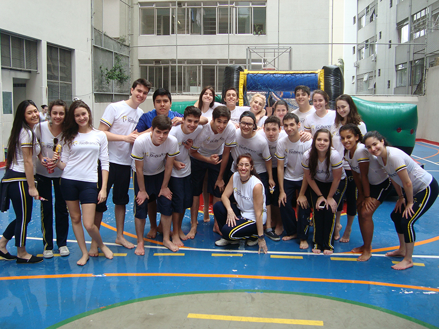 Despedida dos alunos do 3&ordm; ano do Ensino M&eacute;dio