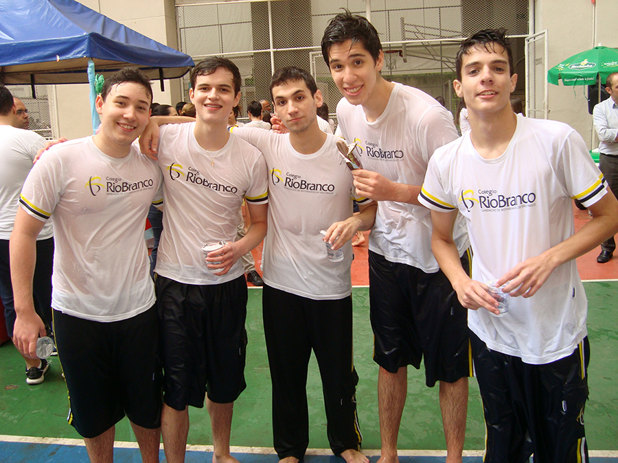 Despedida dos alunos do 3&ordm; ano do Ensino M&eacute;dio