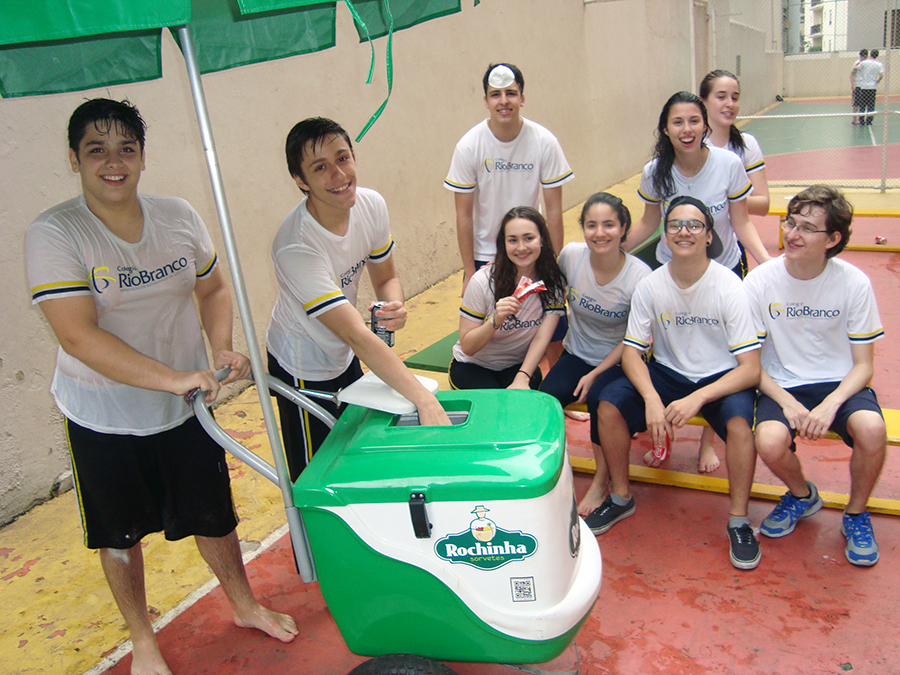 Despedida dos alunos do 3&ordm; ano do Ensino M&eacute;dio