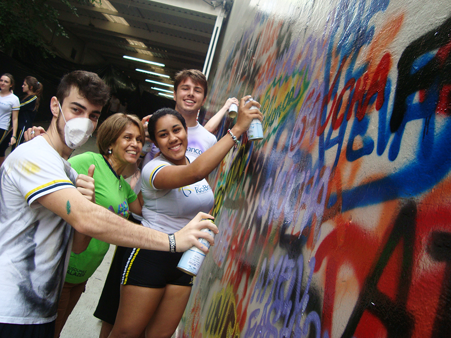 Despedida dos alunos do 3&ordm; ano do Ensino M&eacute;dio