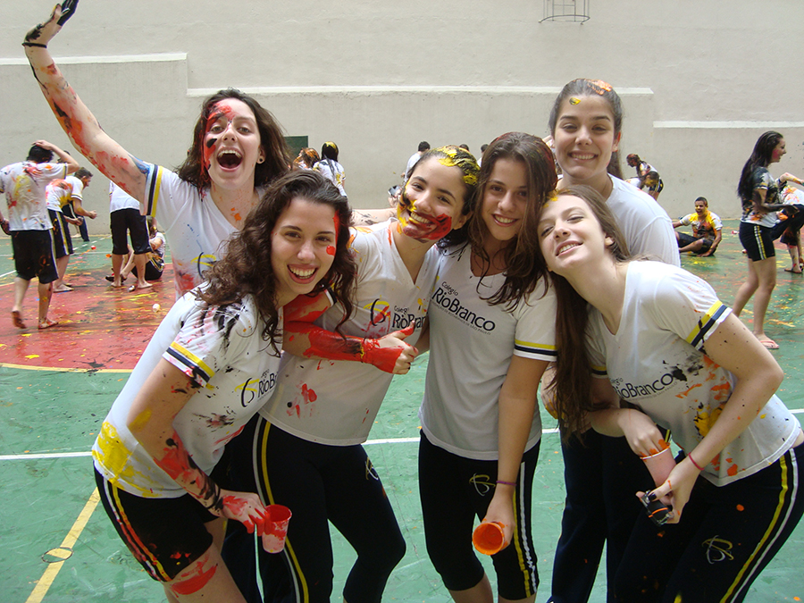 Despedida dos alunos do 3&ordm; ano do Ensino M&eacute;dio