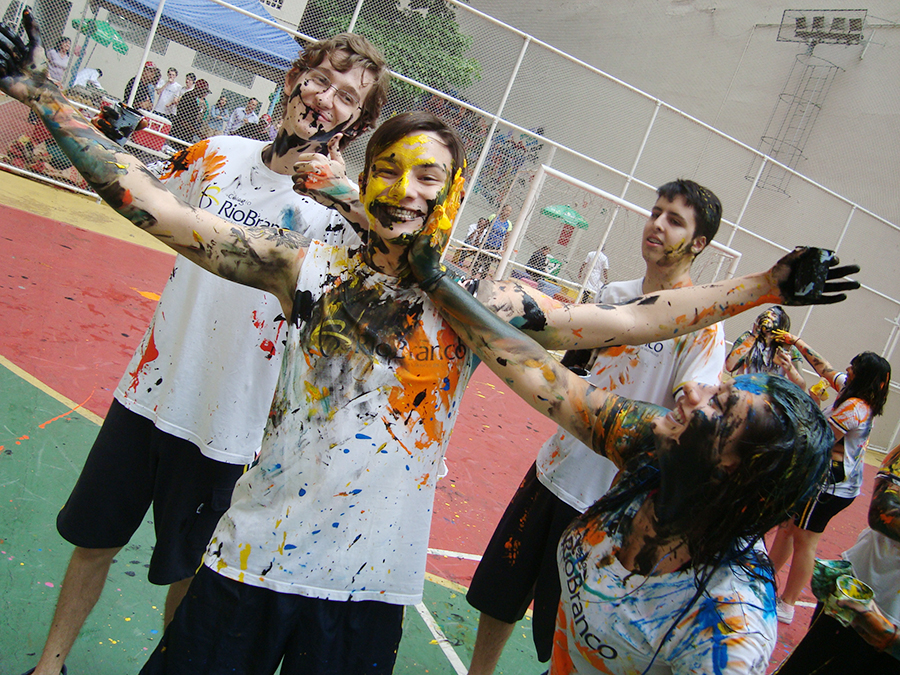 Despedida dos alunos do 3&ordm; ano do Ensino M&eacute;dio