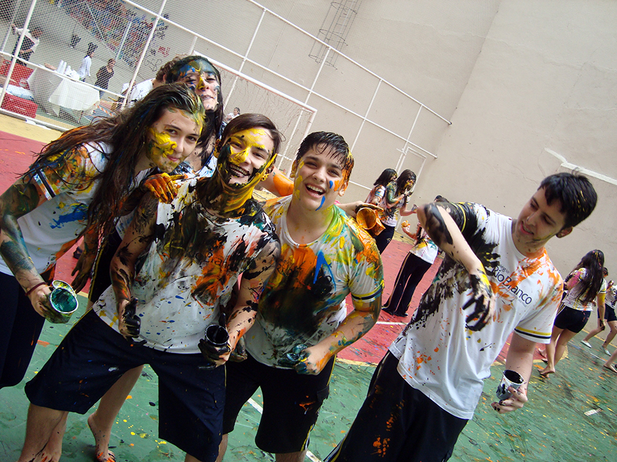 Despedida dos alunos do 3&ordm; ano do Ensino M&eacute;dio