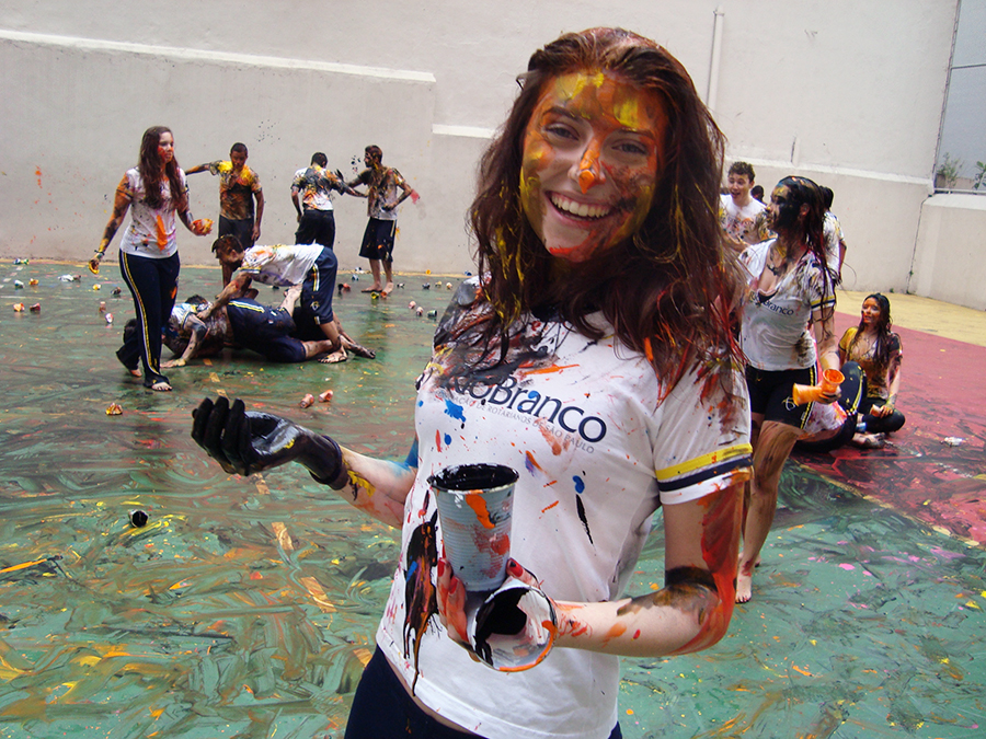 Despedida dos alunos do 3&ordm; ano do Ensino M&eacute;dio