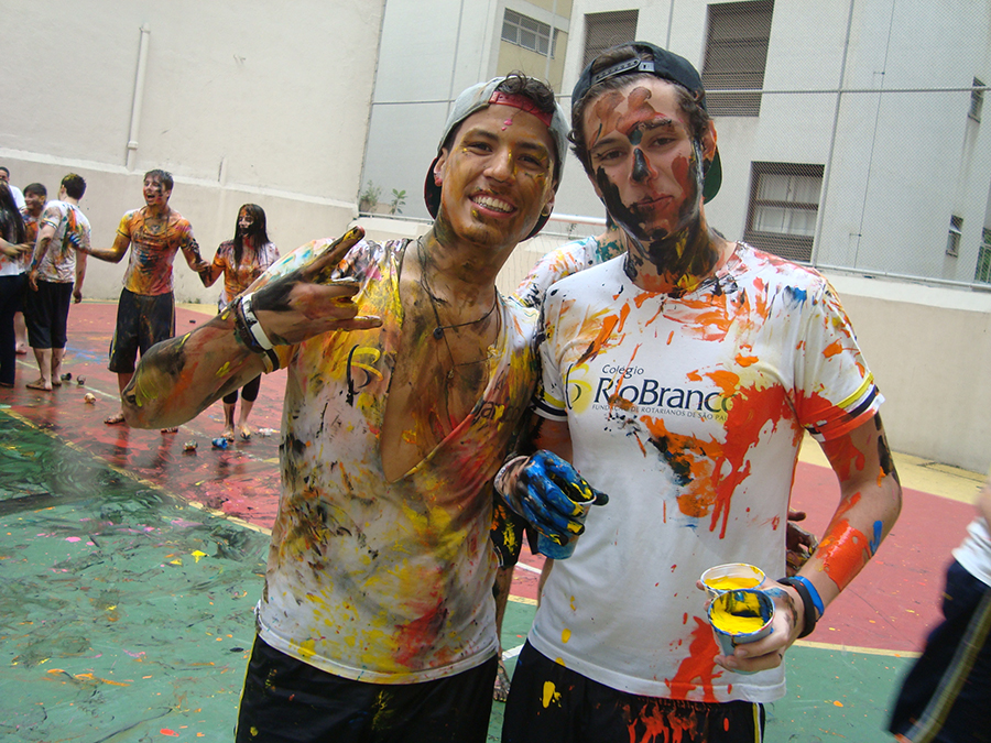 Despedida dos alunos do 3&ordm; ano do Ensino M&eacute;dio