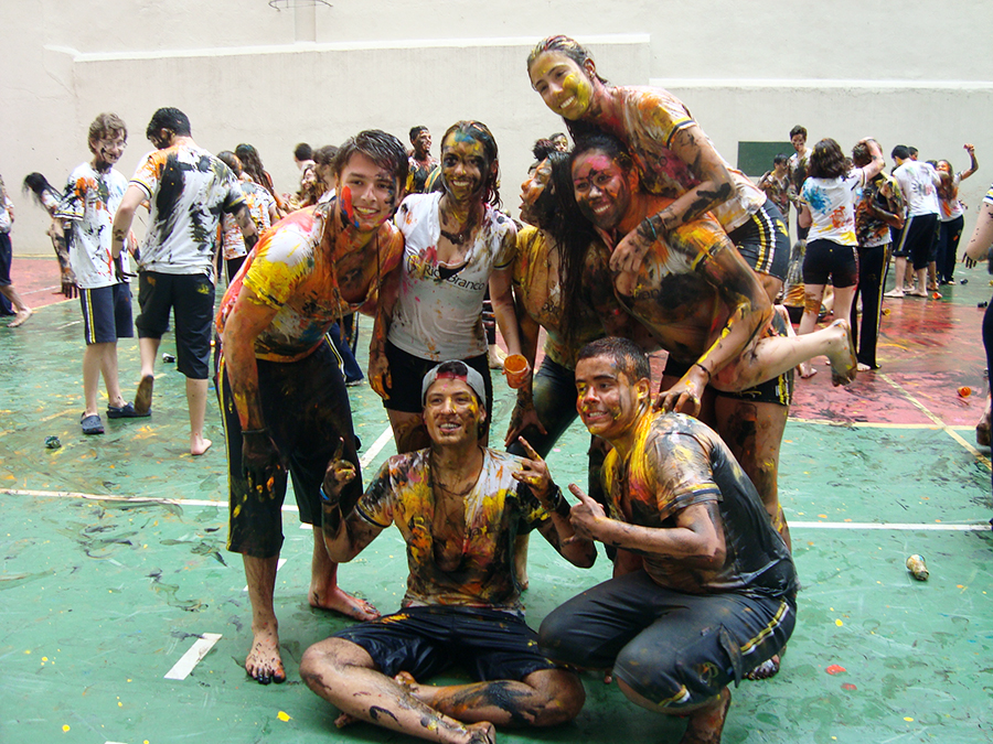 Despedida dos alunos do 3&ordm; ano do Ensino M&eacute;dio