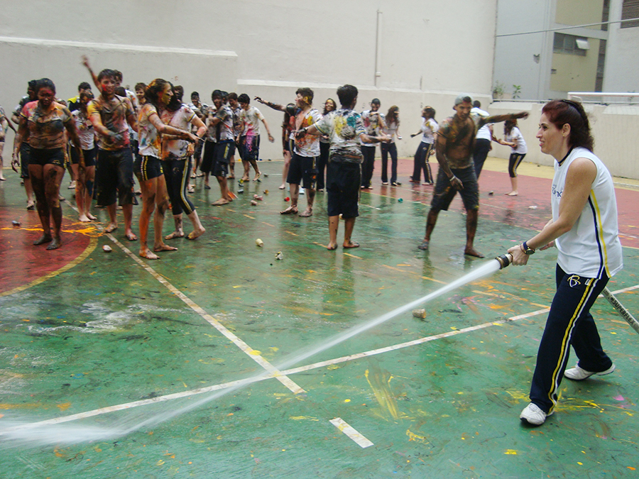 Despedida dos alunos do 3&ordm; ano do Ensino M&eacute;dio