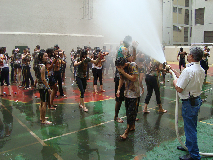 Despedida dos alunos do 3&ordm; ano do Ensino M&eacute;dio