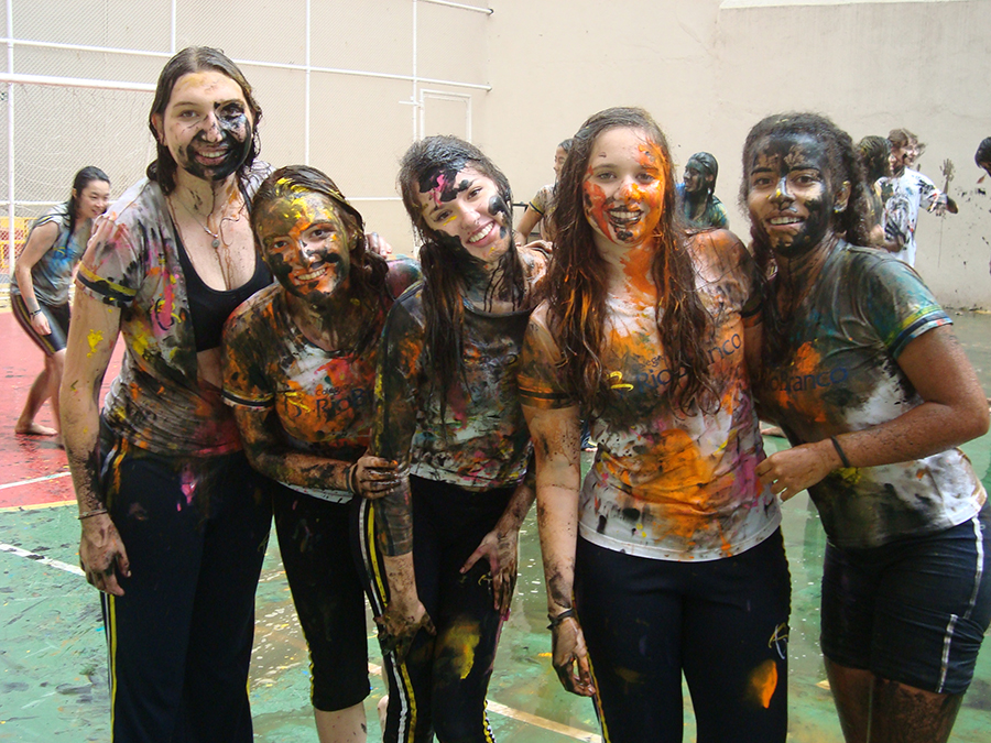 Despedida dos alunos do 3&ordm; ano do Ensino M&eacute;dio