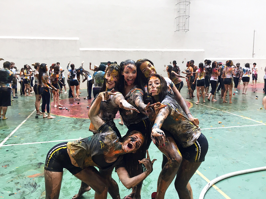 Despedida dos alunos do 3&ordm; ano do Ensino M&eacute;dio