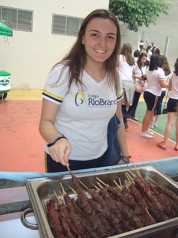 Despedida dos alunos do 3&ordm; ano do Ensino M&eacute;dio