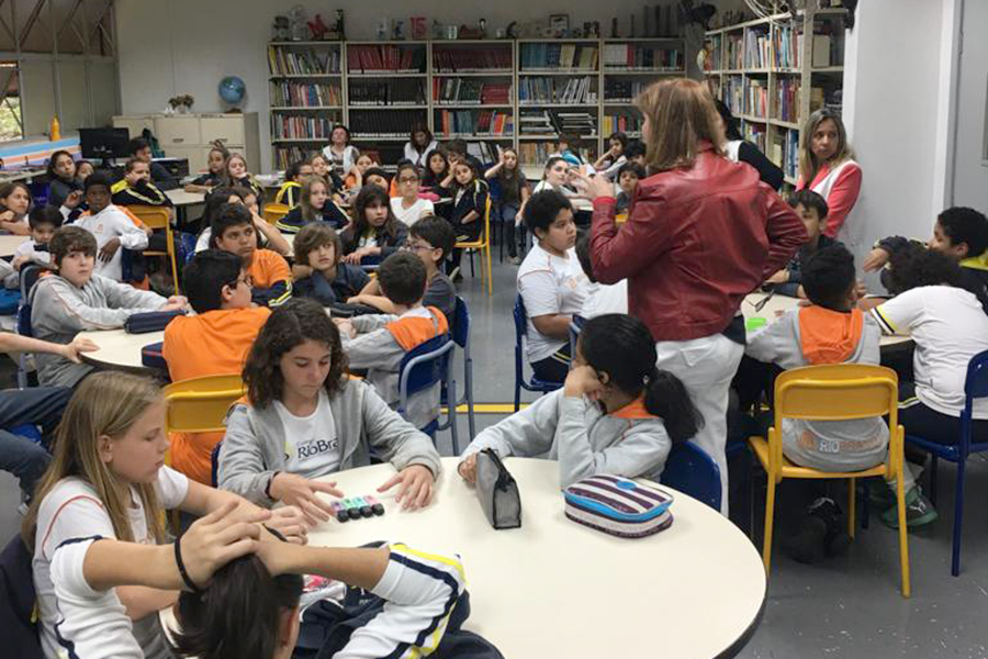 Alunos do 5° ano Ensino Fundamental vivenciam atividades do 6º ano