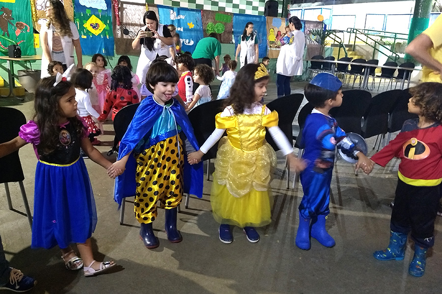 Baile de Carnaval no Rio Branco