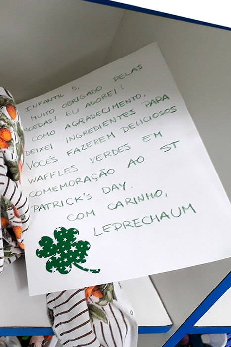 Crianças comemoram o St. Patrick’s Day e ampliam repertório de Inglês - Granja Vianna