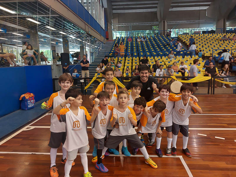 Alunos participam das Olimpíadas da Escola de Esportes da Hebraica