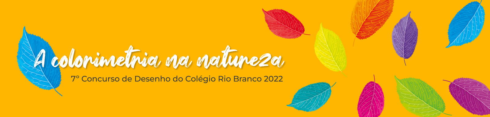 7º Concurso de Desenho do Colégio Rio Branco 2022 - A colorimetria na Natureza
