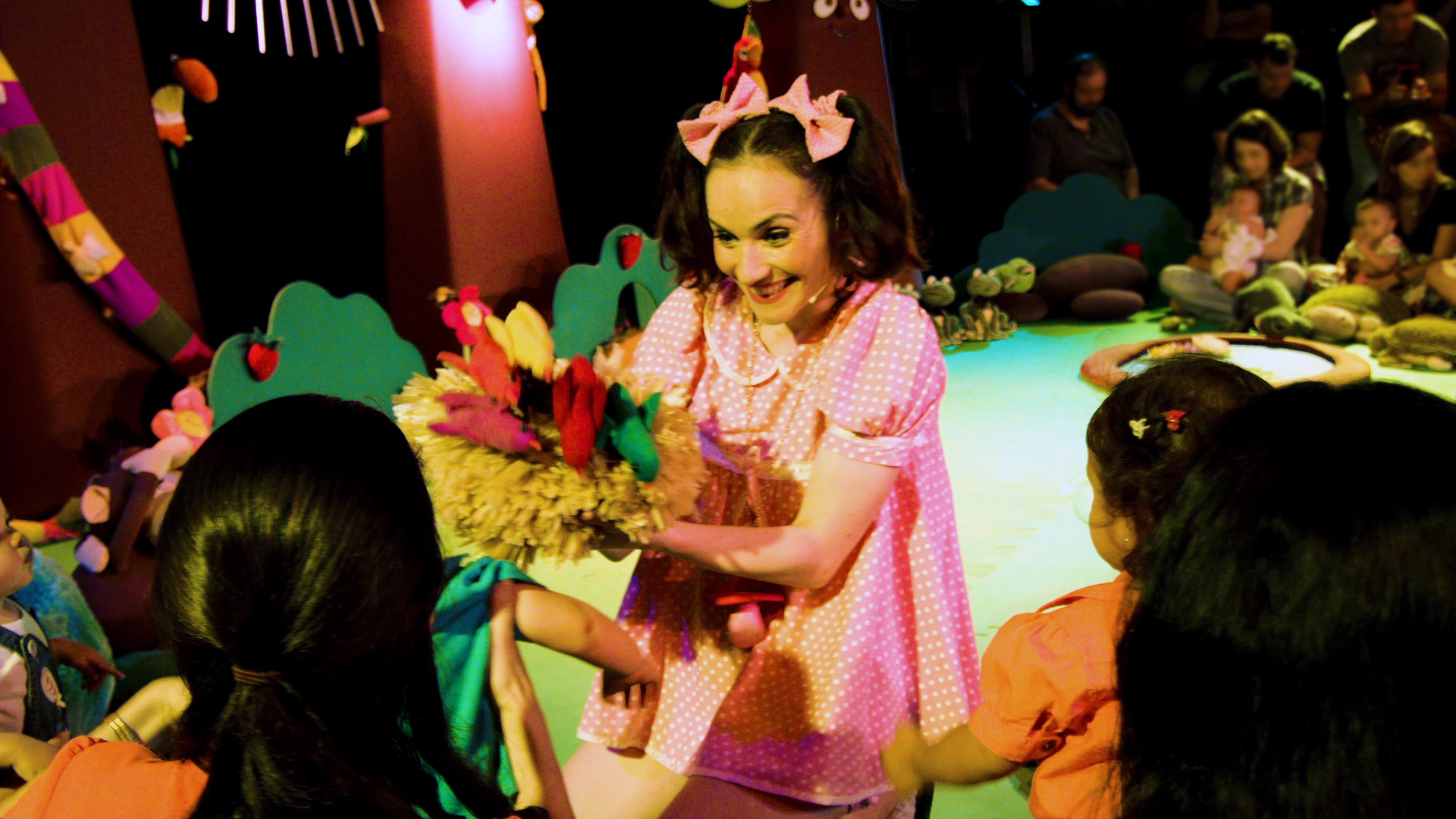 Teatro para bebês - A Florestinha da Pati