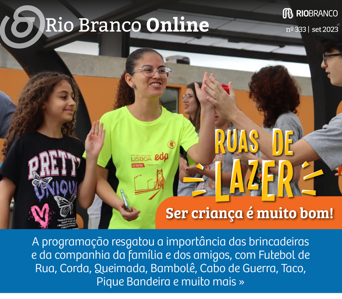 Ruas de Lazer - Brincadeiras de rua em família