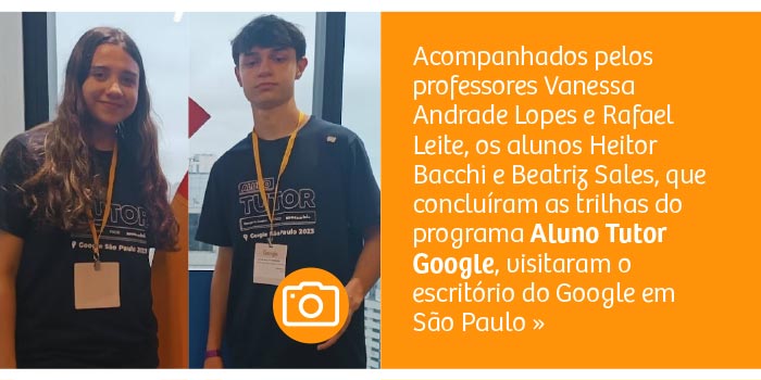 Aluno tutor google