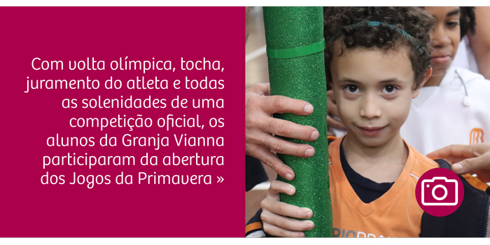 Alunos participam dos 38º Jogos da Primavera em Granja Vianna
