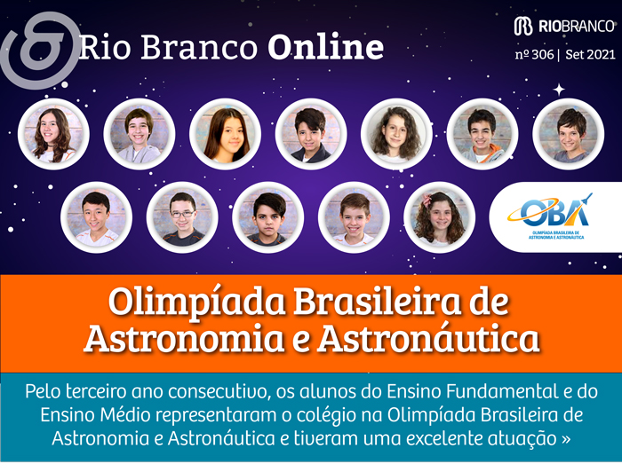 Alunos são destaque na Olimpíada Brasileira de Astronomia e Astronáutica